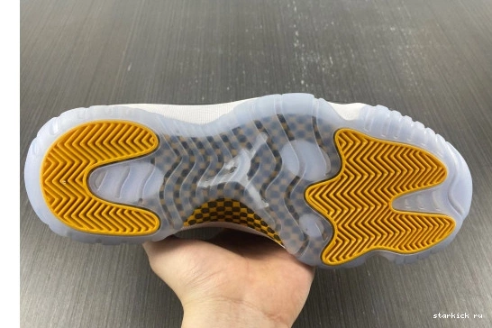 and Jordan 11 yellow AJ11 Air black 0711